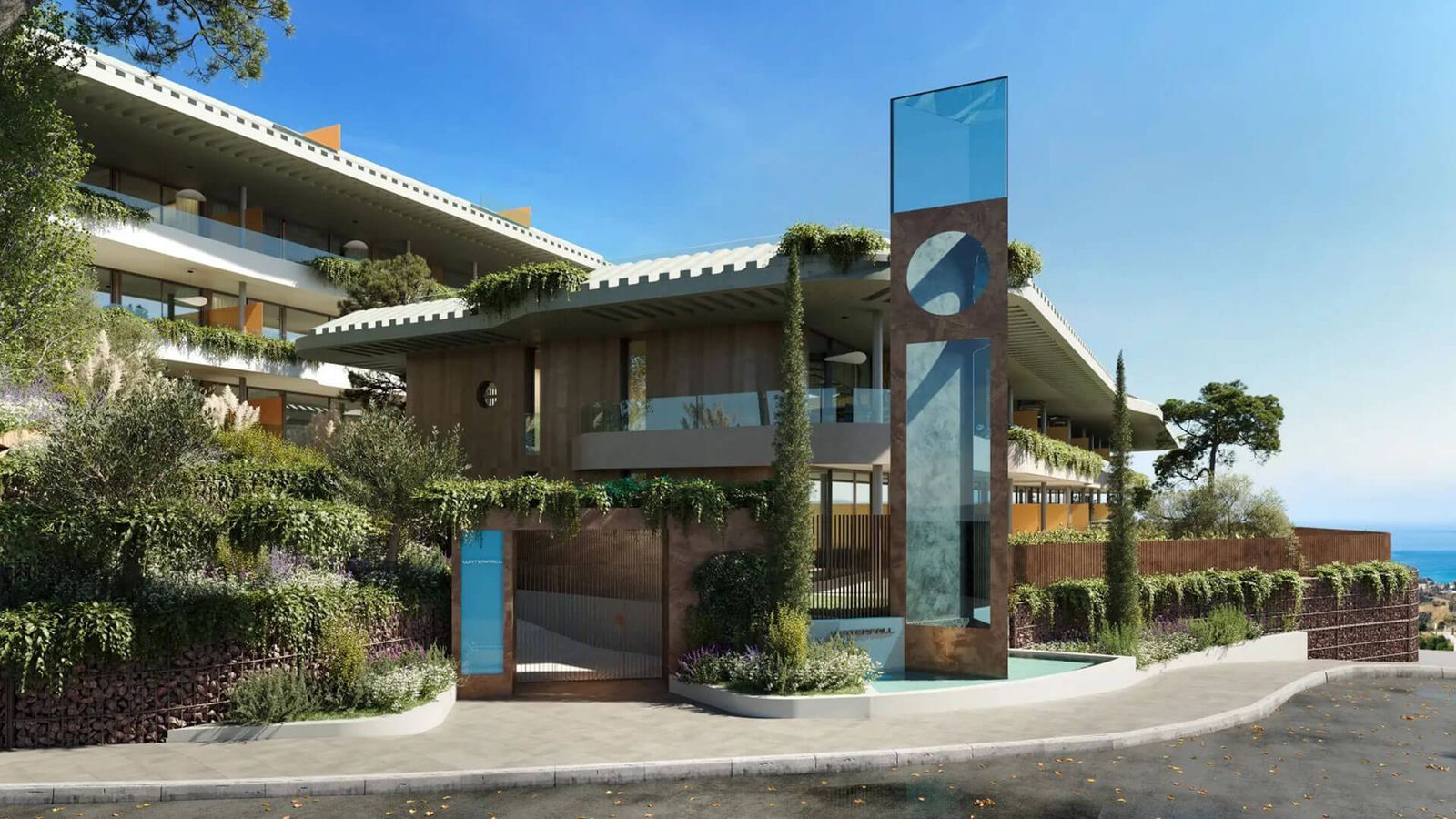 13 waterfall residences exterior architecture